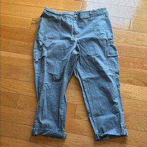 Cato Light gray Cropped Cargo Jeans